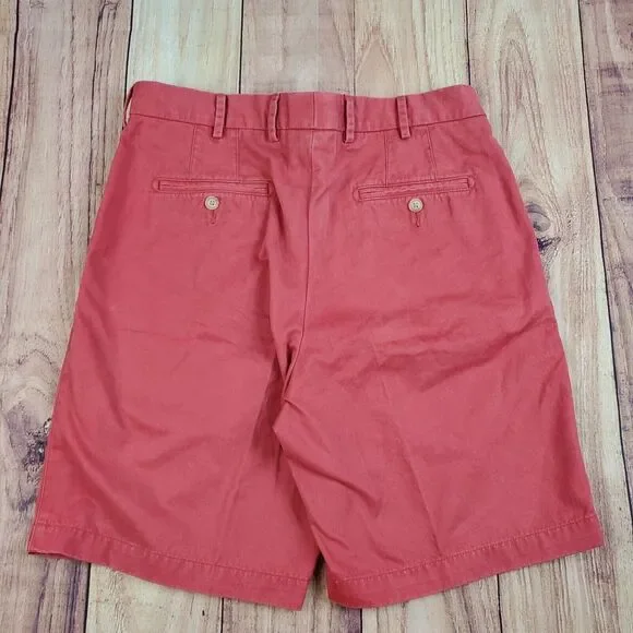 Peter Millar Shorts Mens *31×9 Pink Winston Washed Twill MC0B31 Casual Golf‎ NWT - Picture 2 of 10